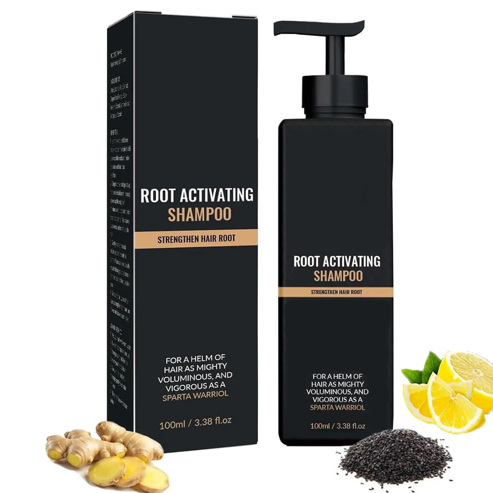 Spartan Root Activator Shampoo (100 ml) – Scalp & Hair Thickening Formula