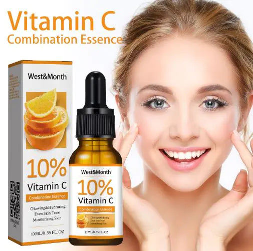 Pure Vitamin C Serum (10–20%) – Brighten, Firm & Protect