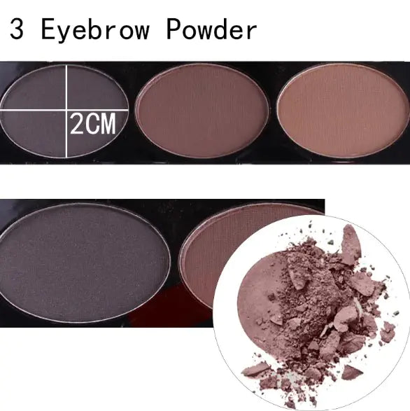 3-in-1 Makeup Palette – Eyeshadow, Blush & Brow in One Compact