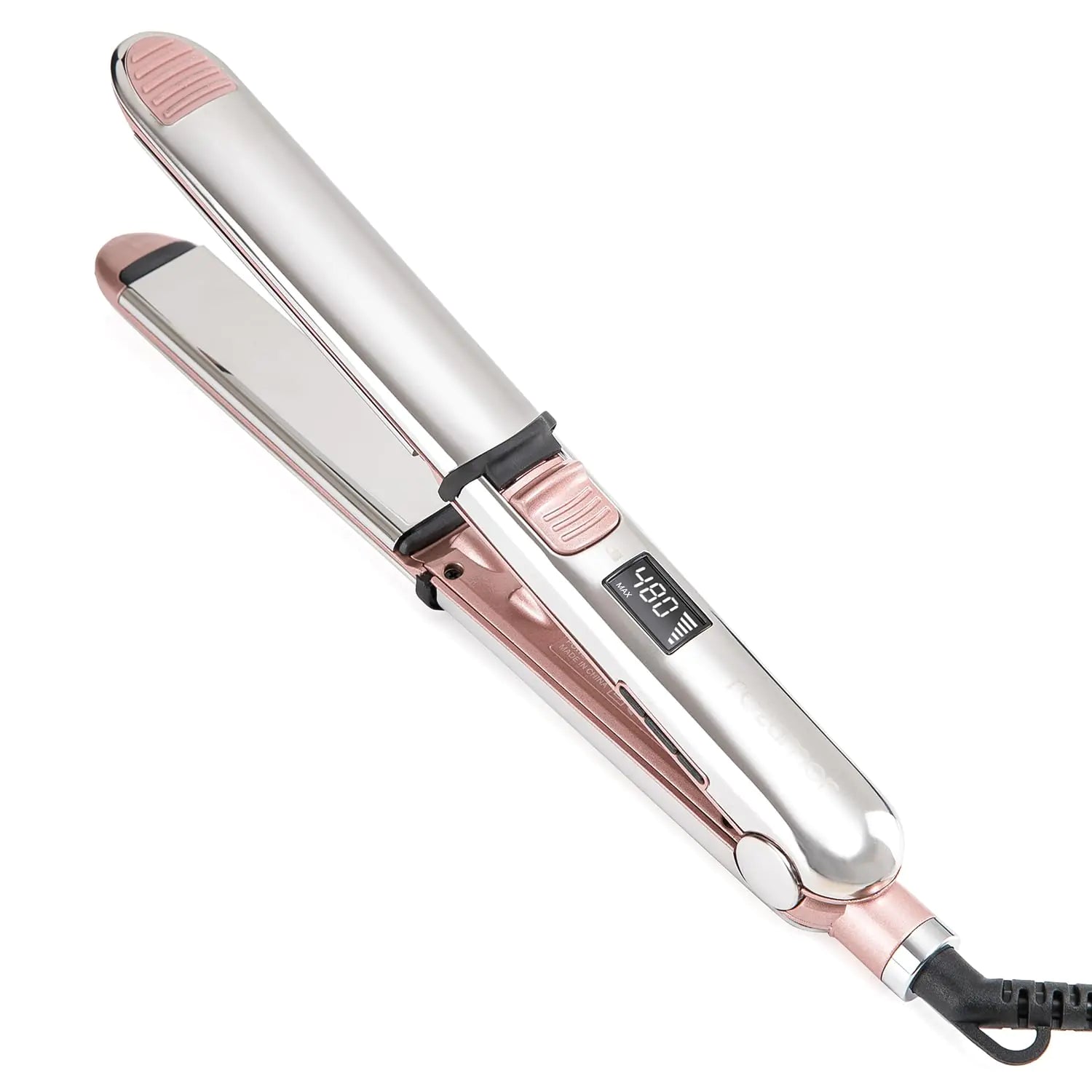 Rozamor Professional Ceramic Titanium Flat Iron – Sleek, Fast & Frizz-Free