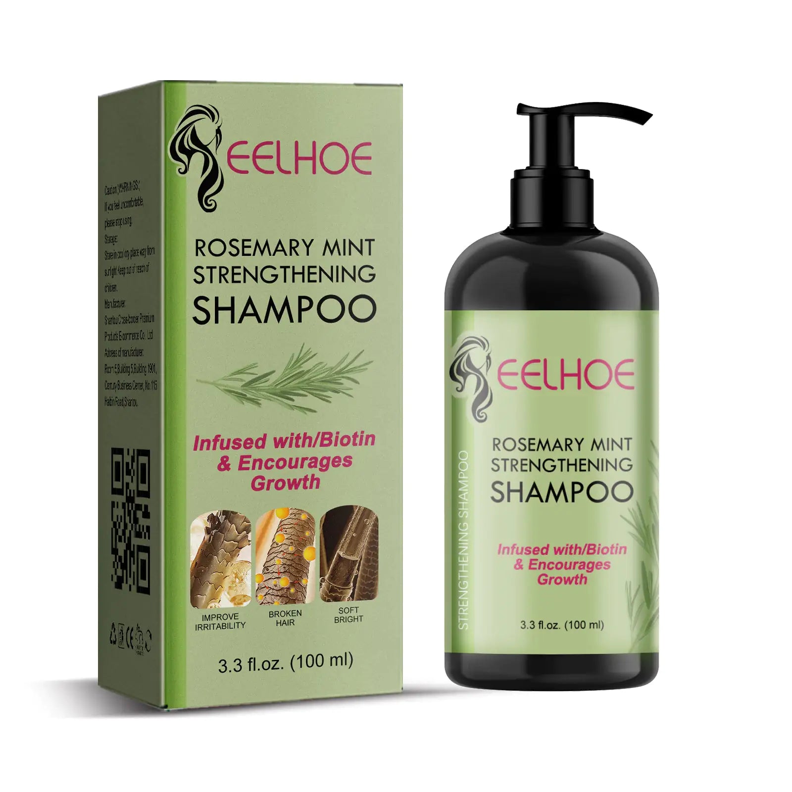 EELHOE Hair Enrichment Oil – Root Strengthener & Thickness Booster