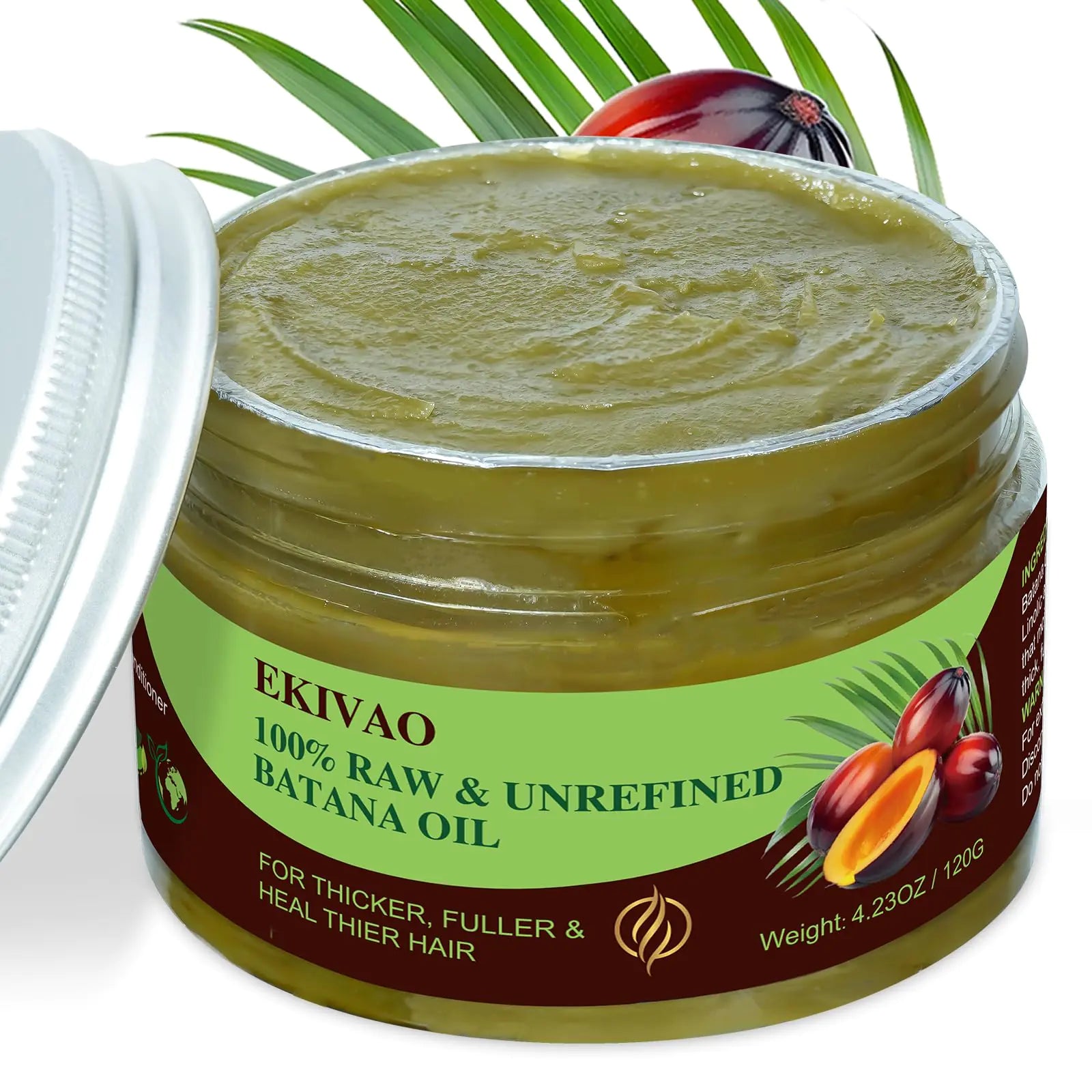 Raw Batana Oil – 100% Cold‑Pressed Honduran Hair Rescue Oil