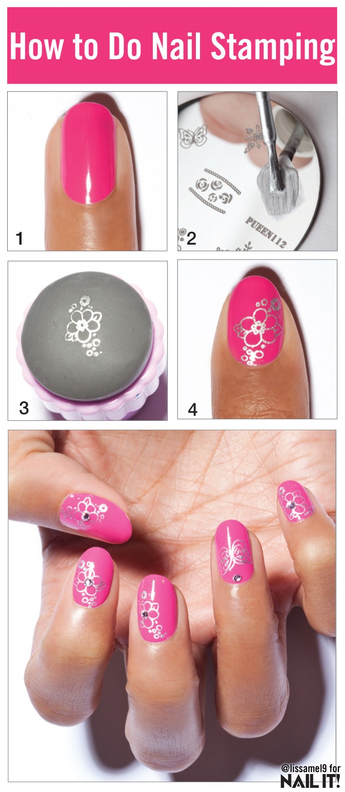 Sticky Stamping Polish Set – Peacock Pink & Purple | Opaque, Air-Dry & Long-Lasting for Nail Art Perfection