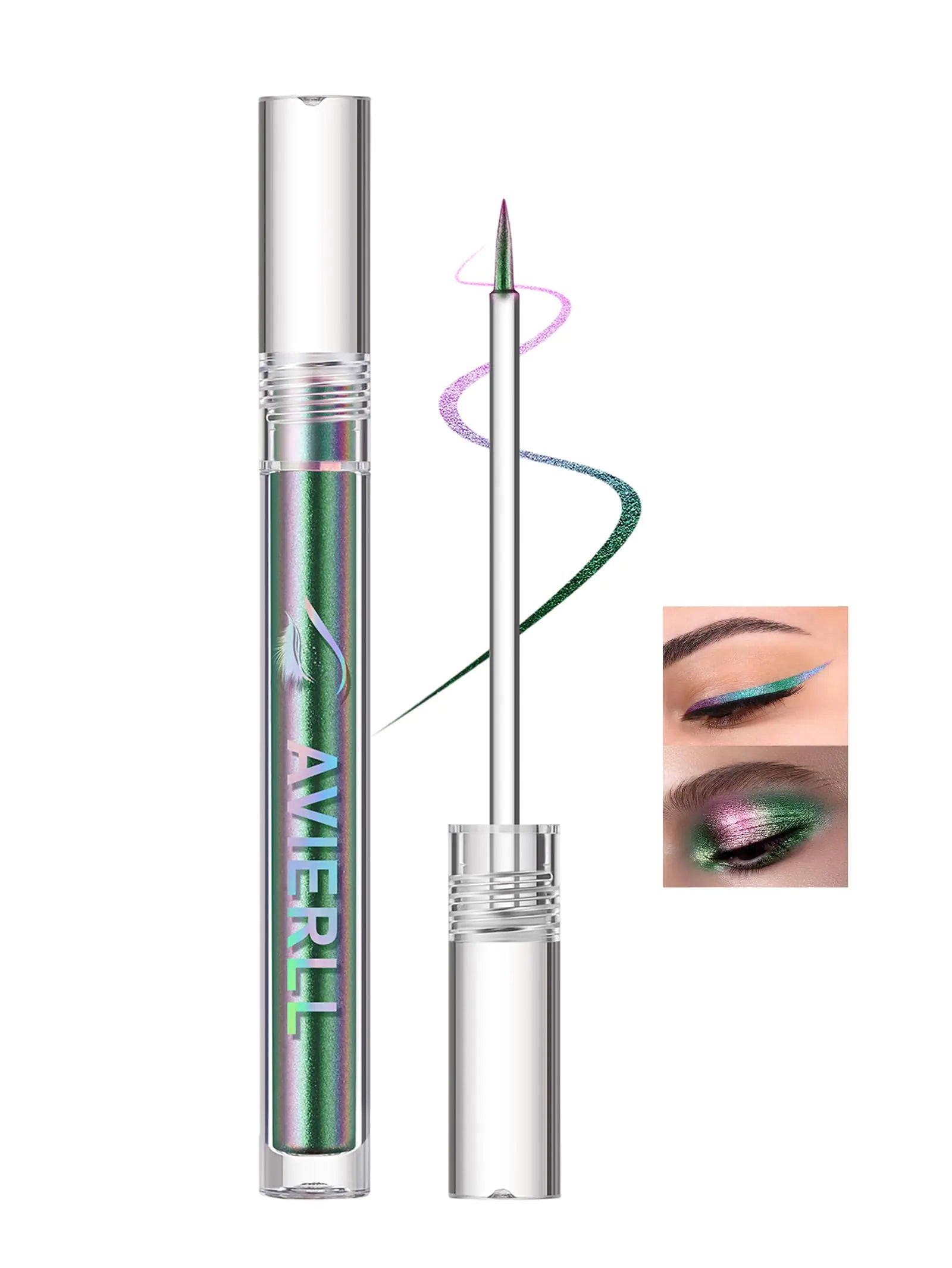 Easilydays Multichrome Liquid Eyeliner – Waterproof, Long-Lasting & Color-Shifting Liner